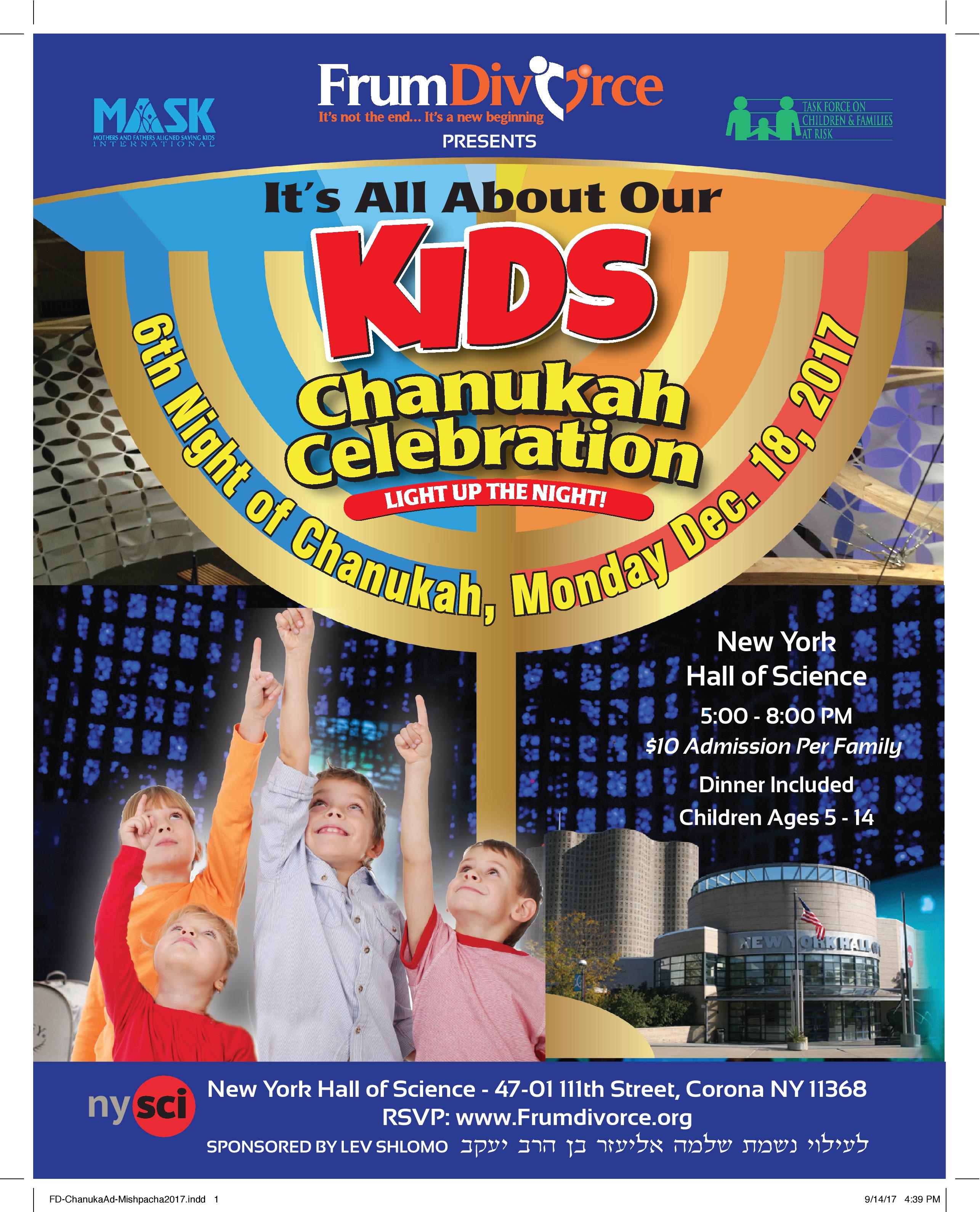 4th Annual Chanukah Celebration - SOLD OUT