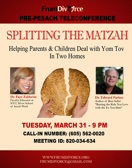 Splitting the Matzah