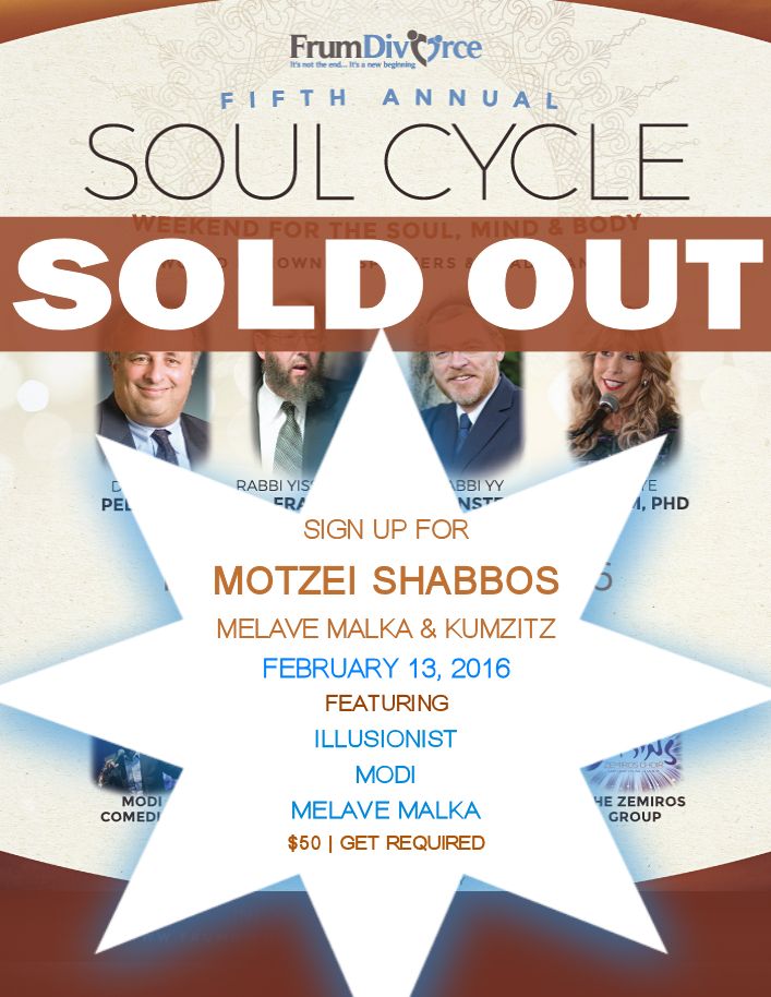 Soul Cycle ~ Motzei Shabbos 
