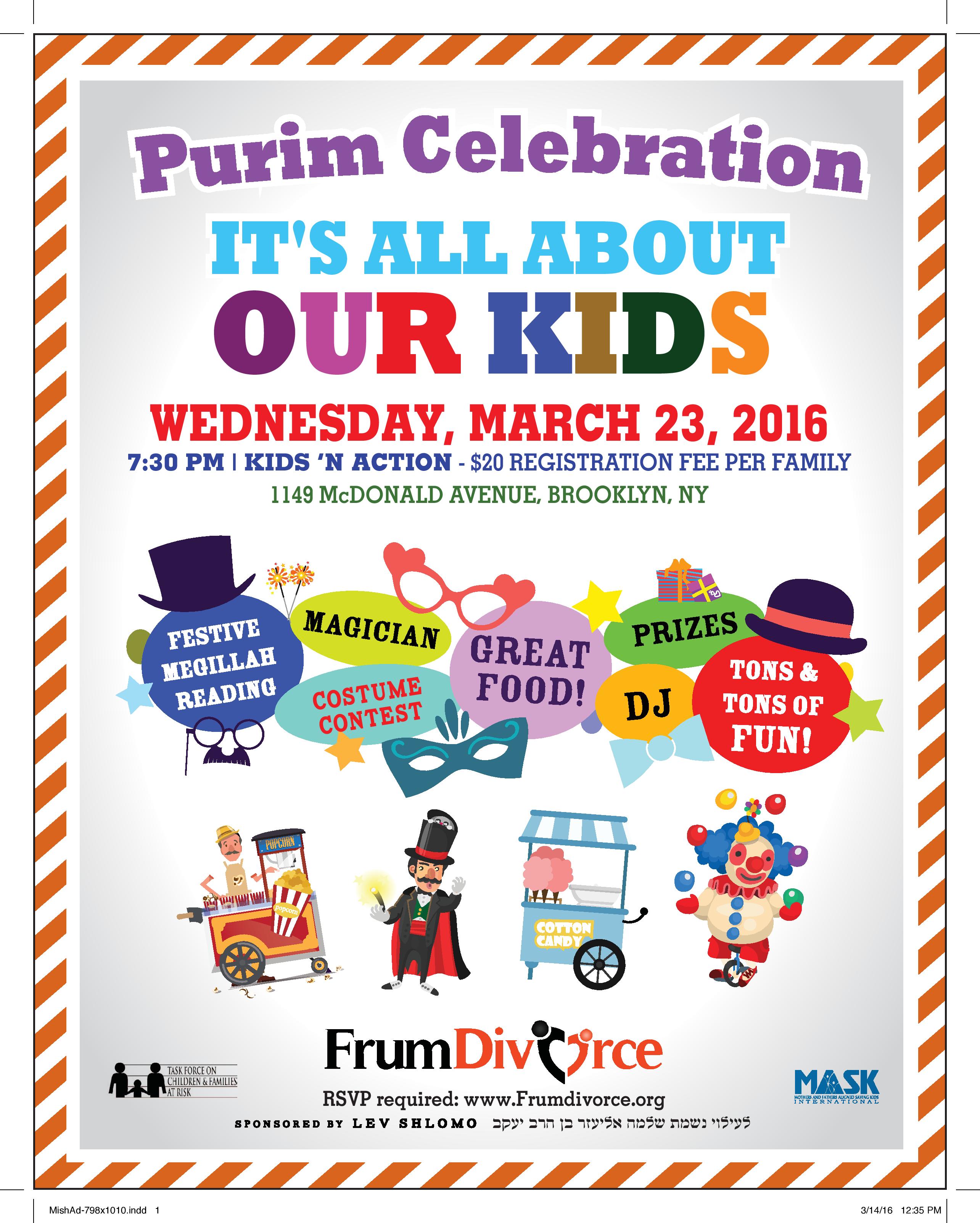 Purim Celebration: It's All About Our Kids
