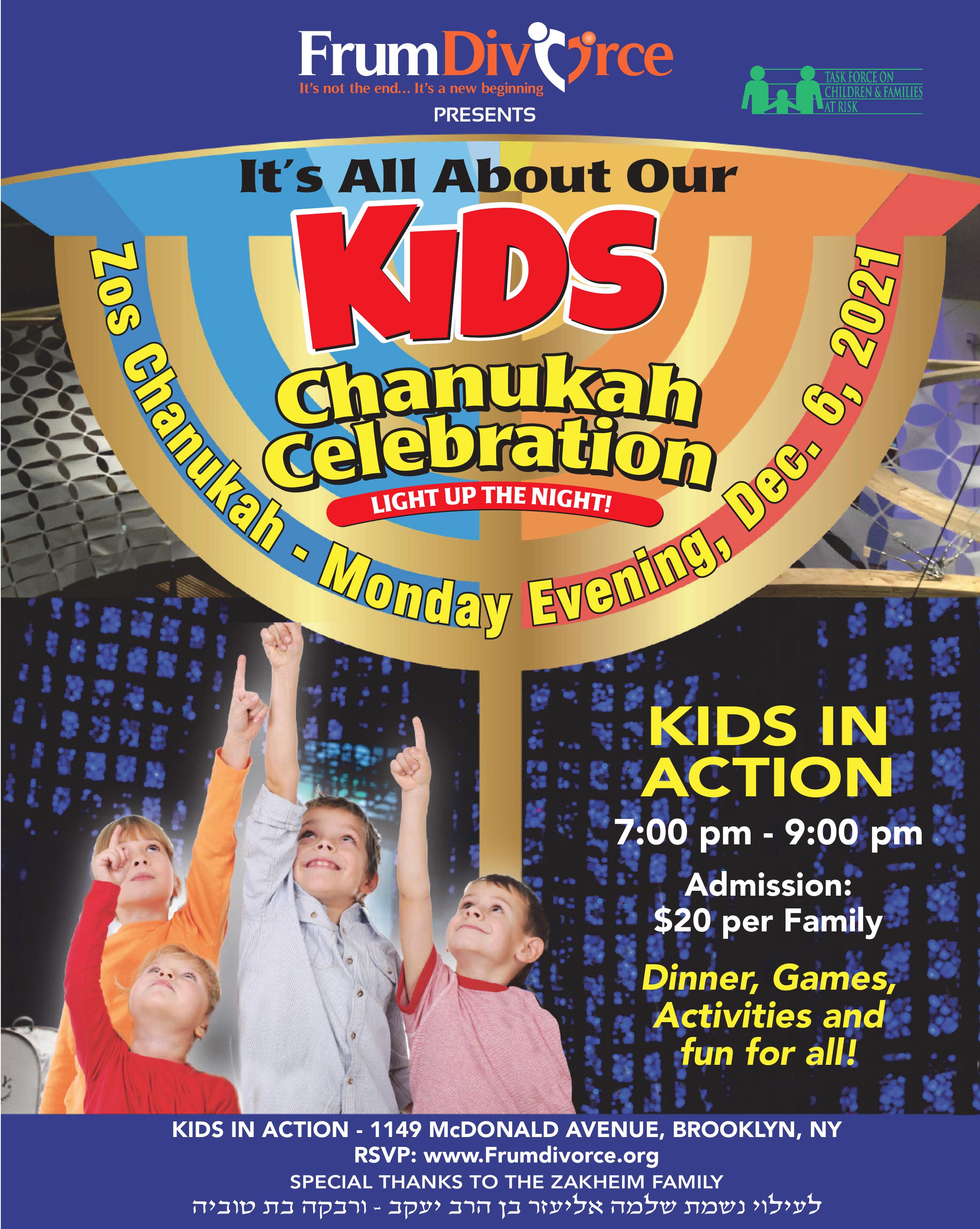 Chanukah Celebration: It's All About Our Kids!