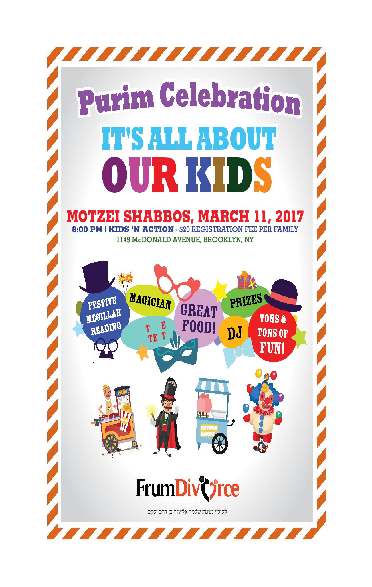 Purim Celebration: It's All About Our Kids