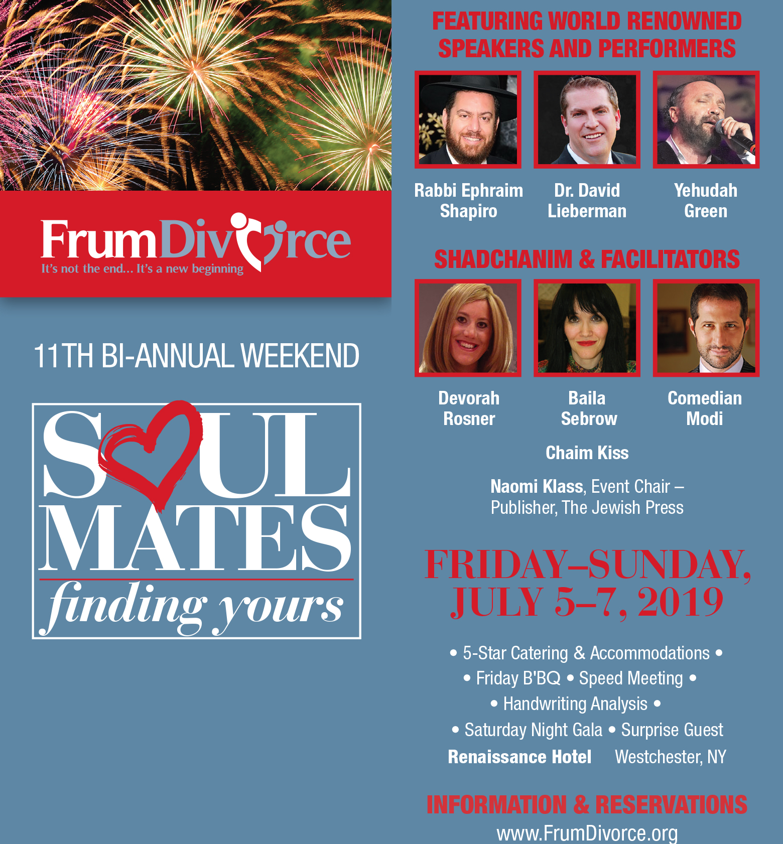 11th Bi-Annual Soulmates Shabbaton 